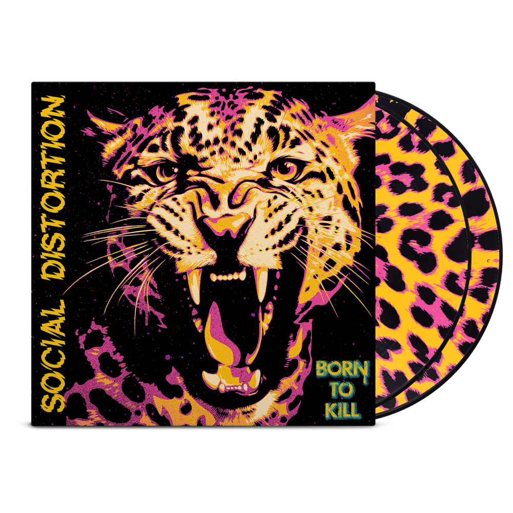 Born To Kill 2LP (Pink Picture Disc) - Social Distortion Official