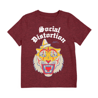 Maroon Tiger Youth T-Shirt