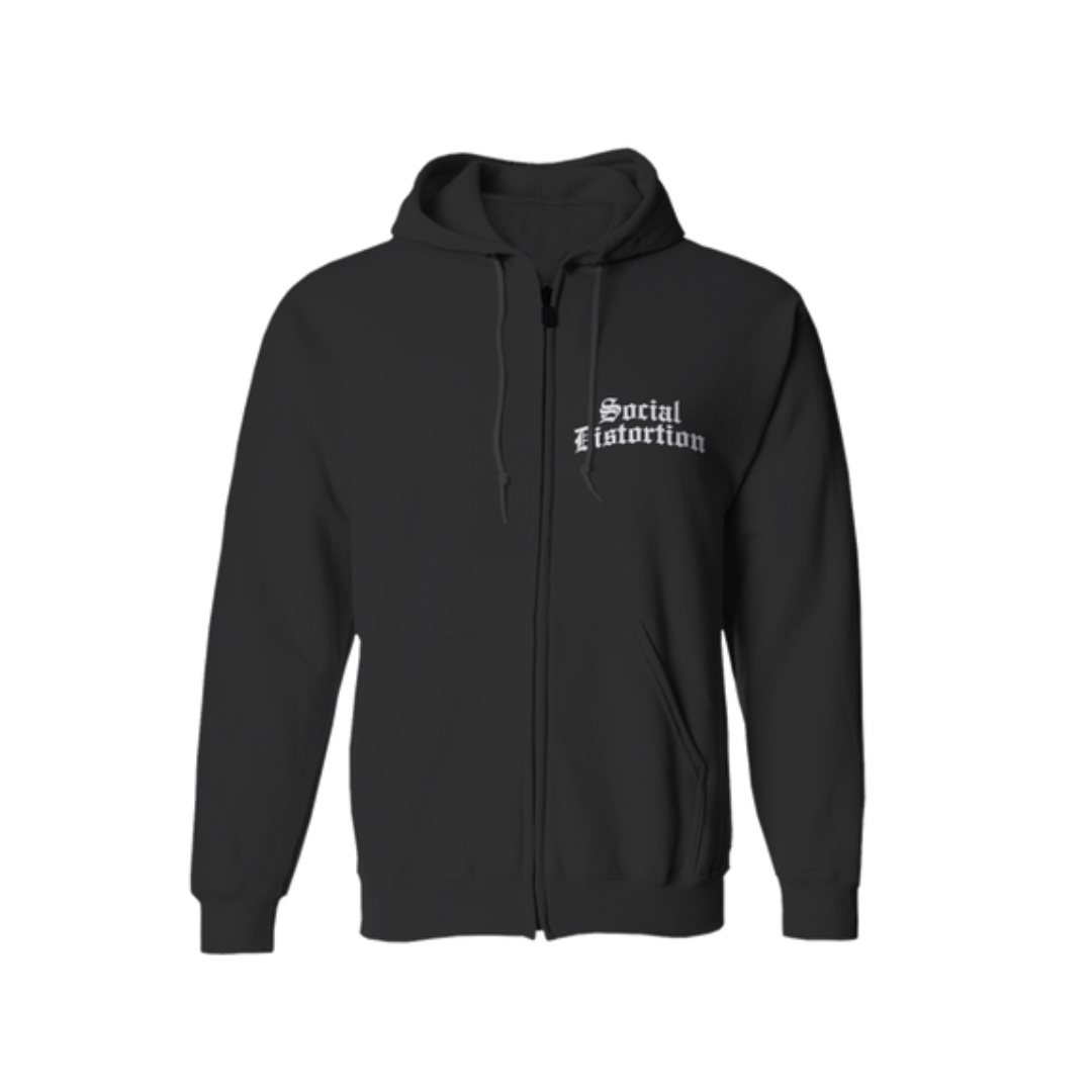 Skelly Zip Up Hoodie - Social Distortion Official Store