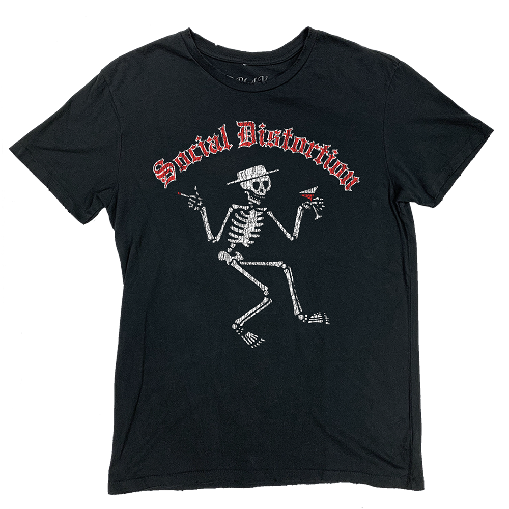 Vintage Skelly T-Shirt - Social Distortion Official Store Vintage Skelly T-Shirt - Social Distortion Official Store