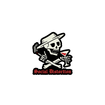 Crossed Skelly Sticker Set 1
