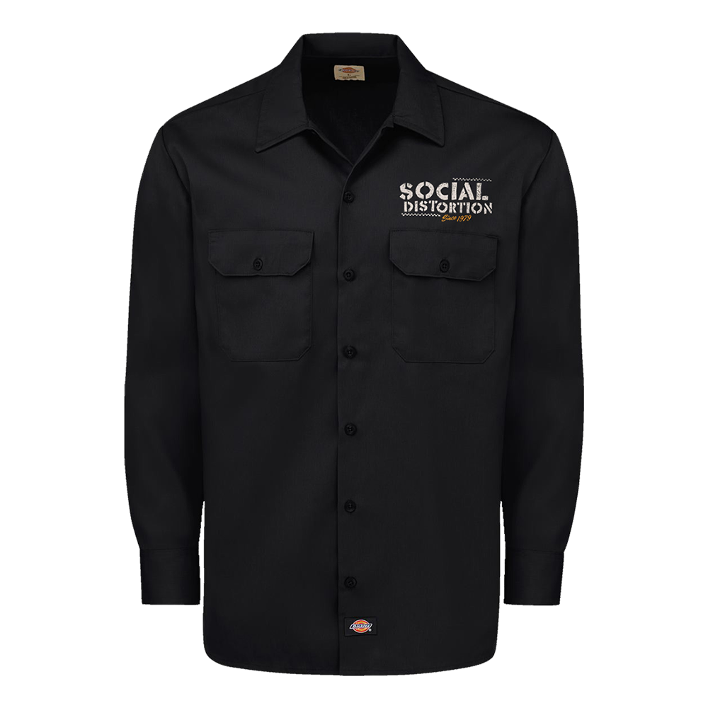 Dickies Cabbie Work Shirt - Social Distortion Official Store Dickies Cabbie Work Shirt - Social Distortion Official Store