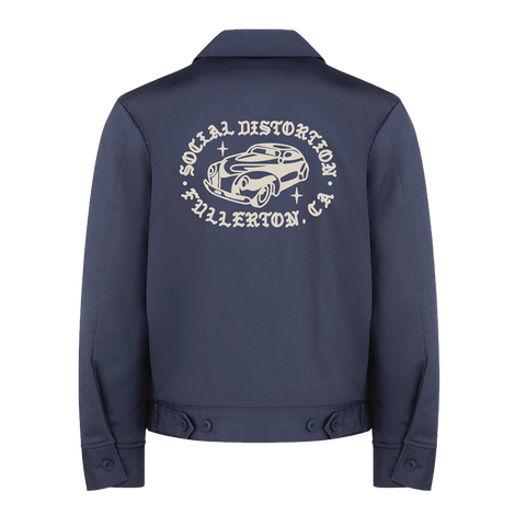 Fullerton CA Navy Workers Jacket Back