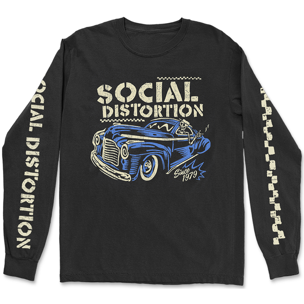 90's giant ''Social Distortion'' 両面袖プリント ロング