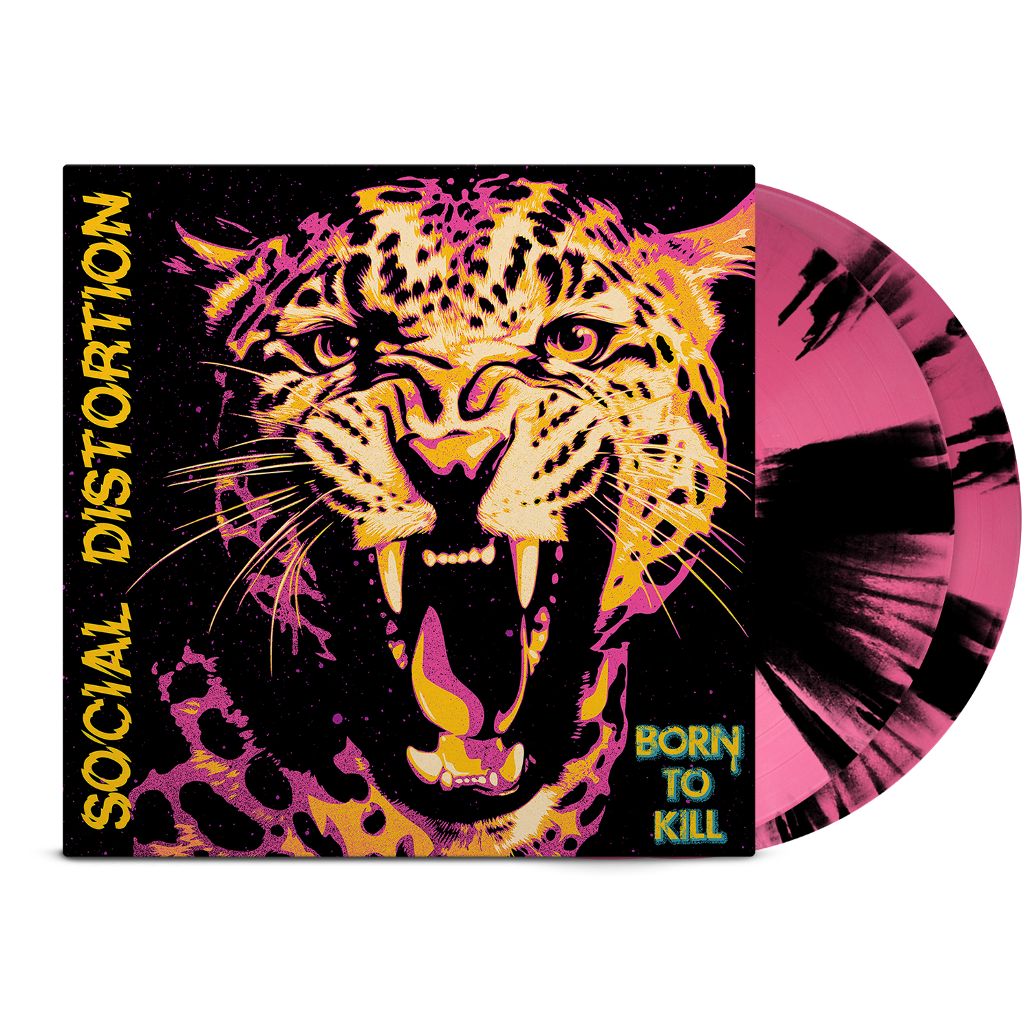 Born To Kill - D2C Exclusive LP (Pink with Heavy Black Splatter)