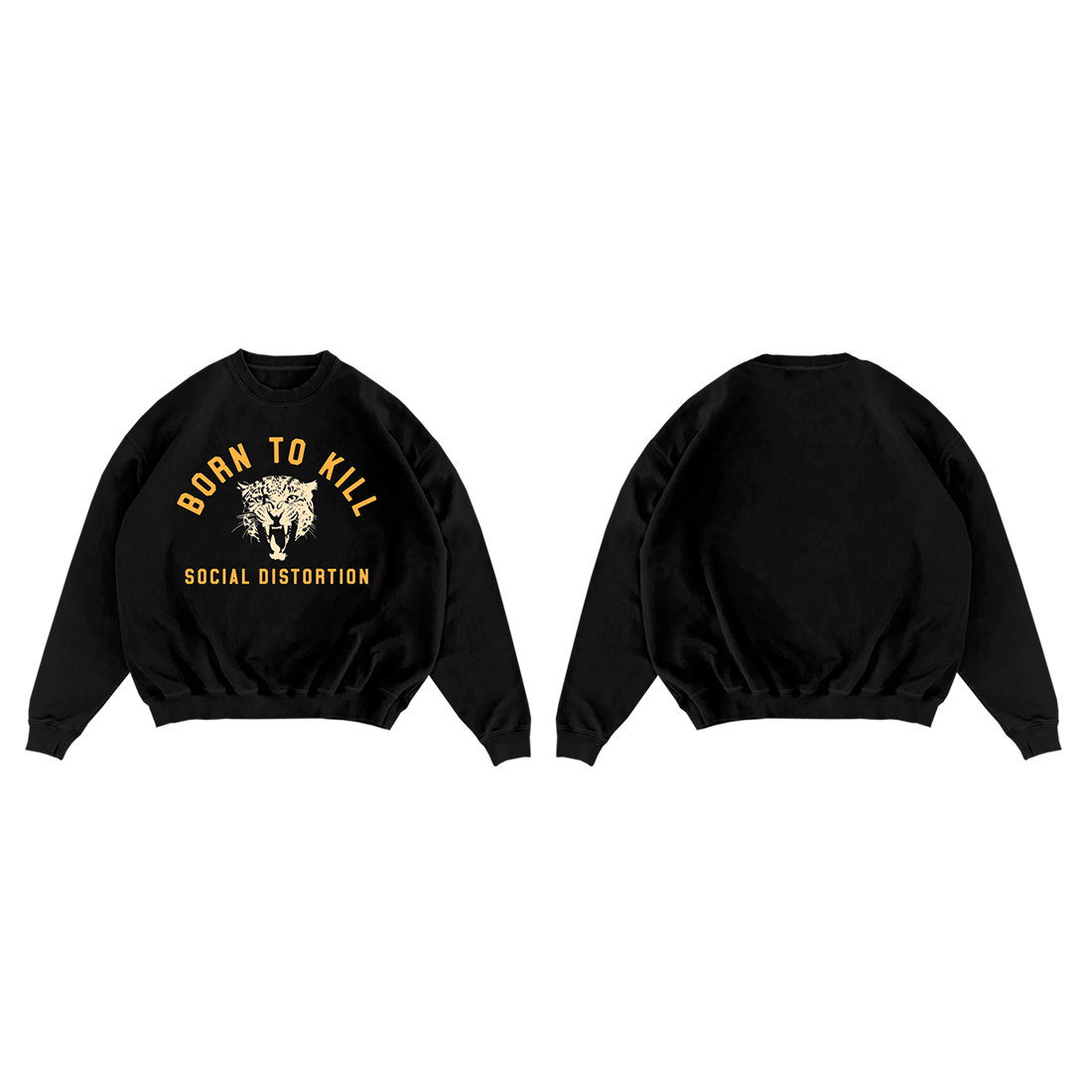 Born To Kill Roar Crewneck Fleece