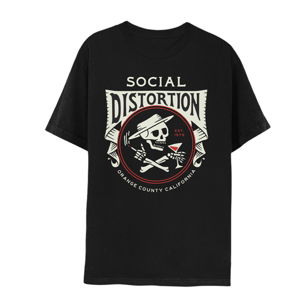 Circle Skelly Tour T-Shirt – Social Distortion Official Store