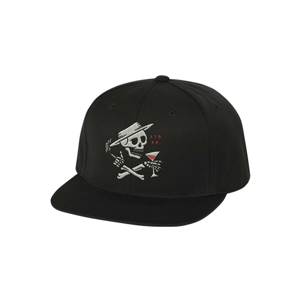 Crossed Skelly LTD Snapback Front