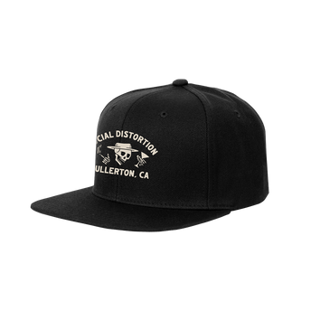 Fullerton Skelly Black Snapback Hat