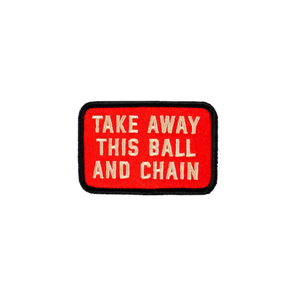 Oxford Pennant Ball and Chain Patch