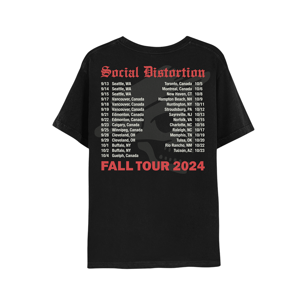 Skelly Crest Dateback 2024 T-Shirt Back