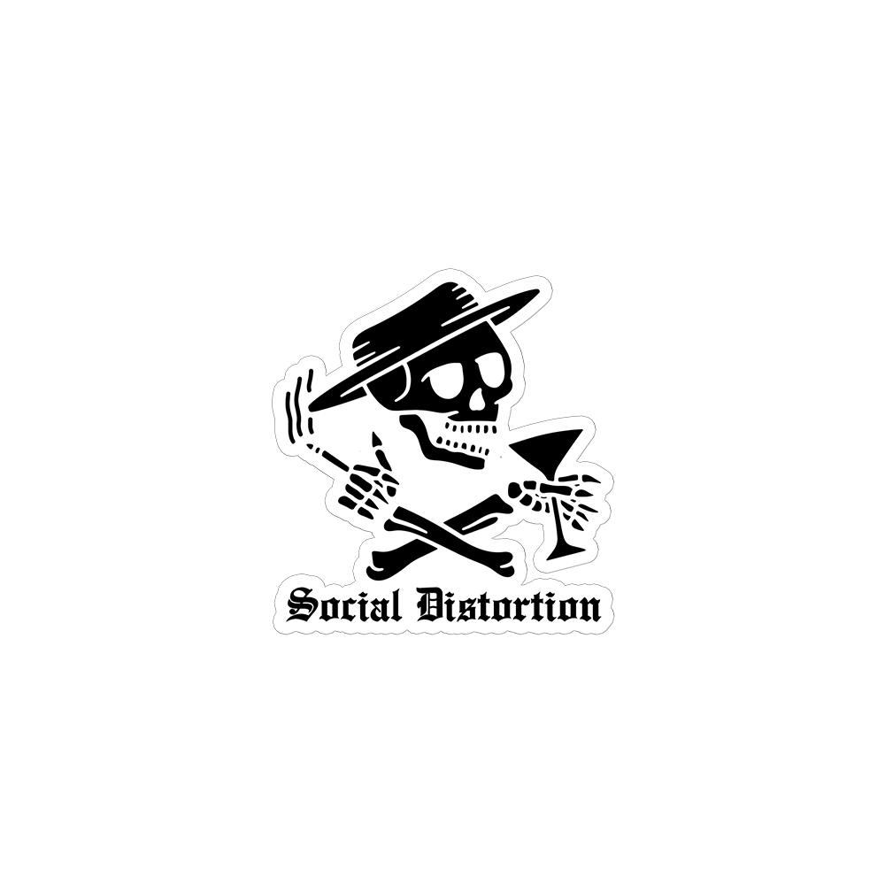 Crossed Skelly Sticker Set 2