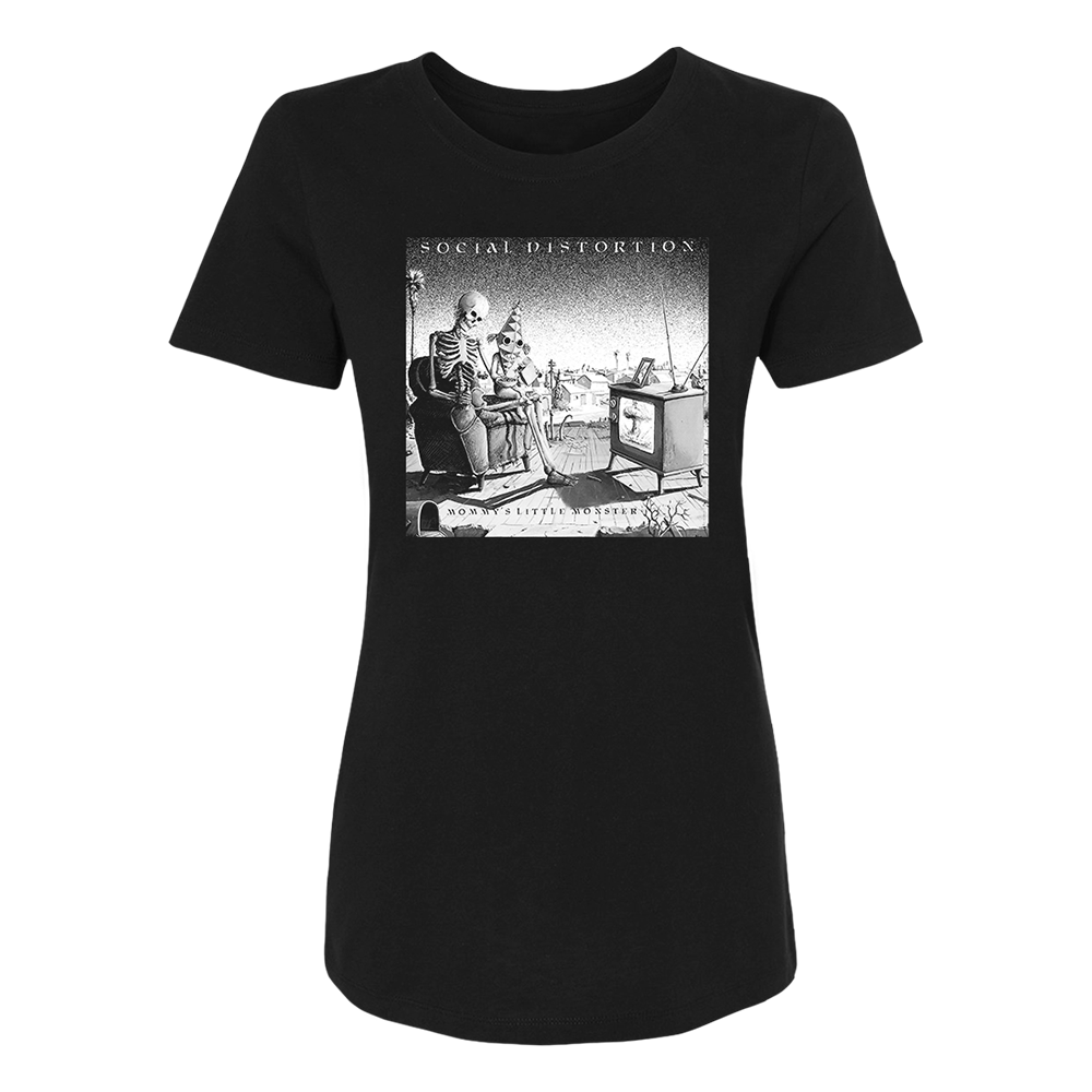 Mommy's Little Monster Women's Cover Tee