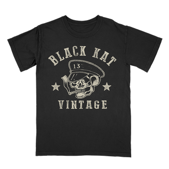 Moto Skull Black T-Shirt