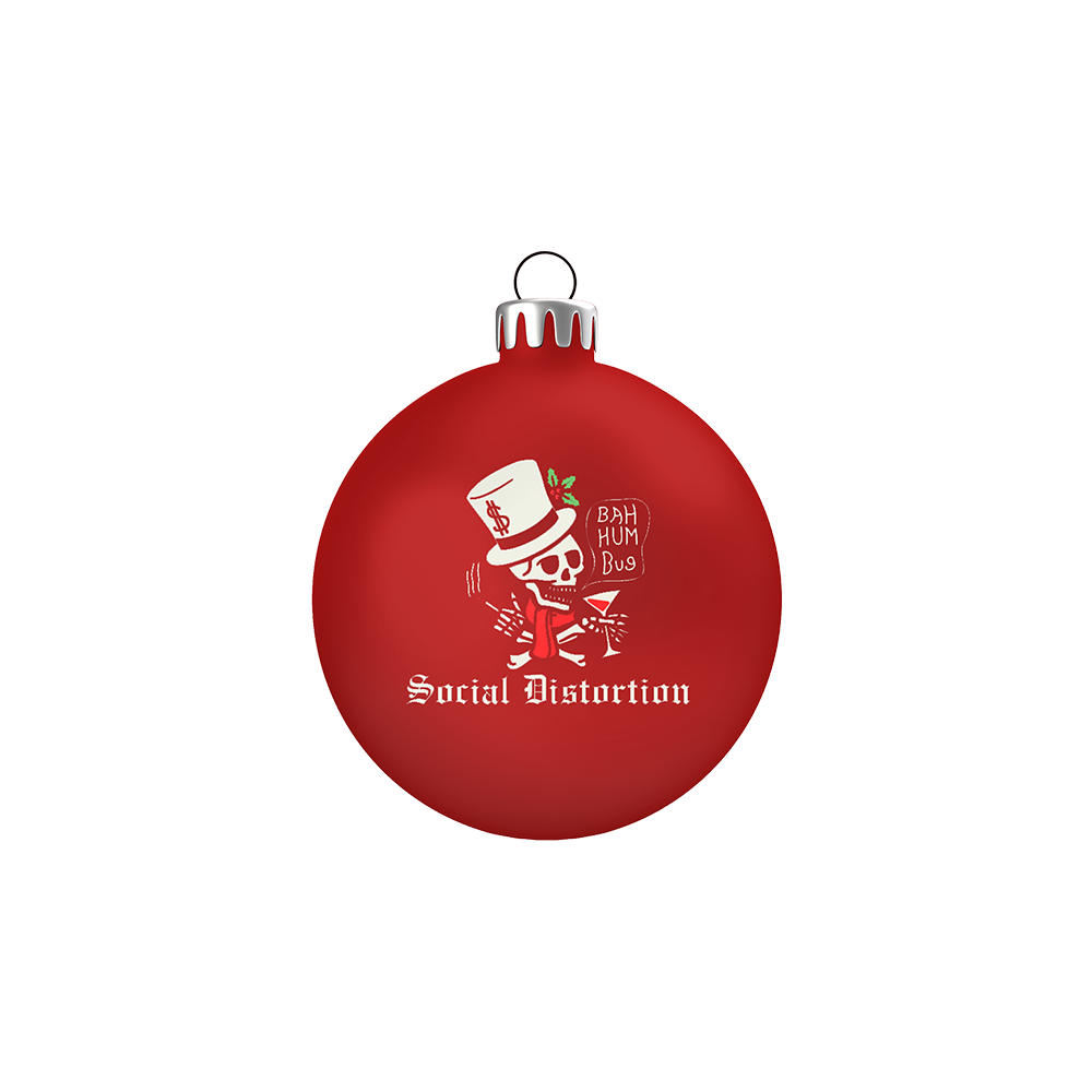 Skelly Scrooge Ornament