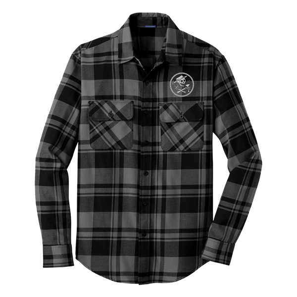 Skelly Embroidered Flannel – Social Distortion Official Store